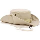 Favuit Sonnenhut, Boonie Hut Herren Damen Buschhut Breite Krempe Outdoor Hat UV Schutz Sonnenschutz Faltbar Wanderhut Fischerhut Gartenhut Anglerhut Buschhüte