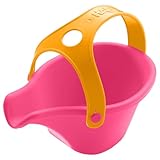 HABA Kleinkind-Gießkanne – Gießspielzeug für Garten, Sandkasten & Strand – Robust, handlich & langlebig, Kinder-Gießkanne in Himbeer-Pink – 2013029001