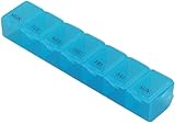 Finnacle - 2x Pill Box 7 Tage - #PILL -Dosen #Soror Medicines #doosje - Blue - #Pill Dosierung