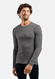 Odlo Thermounterwäsche für Herren Active Warm Langarm I Thermoshirt I Warme Skiunterwäsche mit Rundhals
