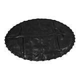 BESPORTBLE Trampolinnetz Ersatzteile Für Trampoline Trampolinmatte Für Den Außenbereich Rahmen des Trampolins Austausch Der Trampolinauflage Trampolin Ersatzpolster Zubehör Trampolin Black Pp