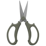 Kisangel Pflanzenschere Gartenschere mit Spitzem Kopf Rostfrei Handlich Ergonomisch für Präzises Schneiden von Blumen Blättern zum Beschneiden von Zimmerpflanzen und Bäumen