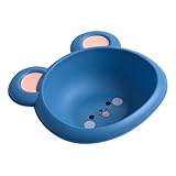 LOORGVEL Multifunktionales Waschbecken aus Kunststoff Stabiles Umkippsicheres Kinderwaschbecken mit Niedlichem Cartoon Design für Gesicht und Füße Leicht zu Reinigen Blau