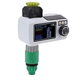 Smart Solar Sprinkler Timer mit Regenerfassungserkennung für Automatische Gartenwässerung - IP68 wasserdichte Gartenbewässerung Timer für Balkon und Innenhof