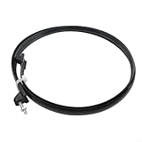 Netzreifen Ersatz für 40,6 cm Bodenventilatoren, starkes und Kunststoffdesign (schwarz)