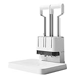 Manuelle Stanz- & Bindemaschine für Finanzgutscheine, inklusive 100 Nietrohre, ideal für Buchhaltung und Bürogebrauch