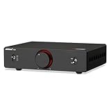 AIYIMA A20 Symmetrischer Stereoverstärker mit HPF-Einstellung Home HiFi 2.0/2.1 TPA3255 Desktop-Verstärker der Klasse D PFFB mit Cinch-/XLR-Eingang und 12-V-Trigger-Eingang für passive Lautsprecher