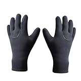 TOYANDONA rutschfeste Tauchhandschuhe für Schwimmen und Angeln Schutz Warmhaltend für Wassersport und Outdoor Aktivitäten