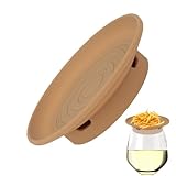 Wein Glas Topper Brett für Käseplatten,Silikon Becher Abdeckhaube | Appetithäppchen Teller für Wein Glas Topper,Für Gastgeber Partyplaner Veranstalter Home Entertainer Bar Restaurant