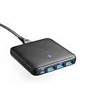 Anker 543 Ladegerät (65W) USB-C Netzteil, 65W 4-Port PIQ 3.0 & GaN 45W USB-C, Für MacBook, Laptops, iPad Pro, iPhone 16, Galaxy, Pixel