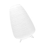 DIYEAH Tischlampe Fassung mit Papier Lampenschirm Dekorative LED Nachttischlampe für Gemütliche Beleuchtung im Büro und Zuhause Eu Stecker Sanfte Stilvolles Design