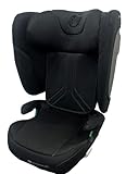 Kinderkraft UNITY2 I-size Kindersitz 100-150 cm, Kinderautositz mit Isofix bis 12 Jahren, Sicherheitssystemen, leicht zu reinigen, atmungsaktives Material des Bezugs, Schwarz