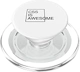 CSS is Awesome Programmers Softwareentwickler Nerd Geek PopSockets PopGrip für MagSafe