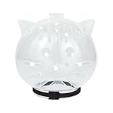 Katzen-Maulkorb – transparente, atmungsaktive Gesichtsabdeckung, Katzenhaube, leichtes Fellpflegeschild, komfortable Sicherheit, Kratzschutz und Unterstützung für kleine Hunde, zum Baden und Ausfallen