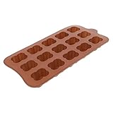 Ciieeo Süßigkeiten Silikonform Süßigkeiten Schimmel Wiederverwendbare Zahlen-süßigkeitsformen Bausatz Zum Wachsschmelzen Backformen Für Kuchen Herzformen Zum Backen Kekse Kieselgel Coffee