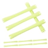 Gatuida 10 Teiliges Flexible Kunststoff Dauerwellenstäbe für Damen Leichte Biegsame Papilotten für Kurze und Lange Haare Einfaches Lockenstyling Vielseitige Haartools Zufällige Farbe
