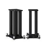 lautsprecherständer 2er-Set, Lautsprecher Standfuß Bodenständer Haltet Regallautsprecher (60cm)