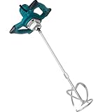 PRIJESSE 2100W Rührwerk Profi Mörtelrührer mit 6-Gang-Getriebe & M14 Spiralstange | 0-1500 U/min | Für Beton, Estrich, Putz, Farbe, Kleber | Profi & Heimwerker