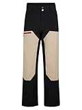 Ziener Herren TIFFAN-Z Ski-Hose/Schnee-Hose | wasserdicht, warm, Sandstone.Black, 58