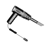 ZGHQHCDRH Mini-Staubsauger, Starker Zyklon-Saugeffekt, waschbarer Filter, for die Reinigung von Tierhaaren im Auto, Teppichen und Treppen(Black,Plug in Type)