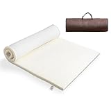 TAO ONE Rollbar Camping Matratze (100 x 200 cm), Campingmatratze Schaumstoff, Klappmatratze mit Tragetasche, Futon Matratze für Camping, Reisen, Zelt, Auto, Boden und Gäste