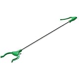 Müllpicker, 83 cm Greifzange Greifzange Greifer Werkzeug Verlängerung, Krallenmüllpicker Edelstahl 1 Stück (Aicosineg)