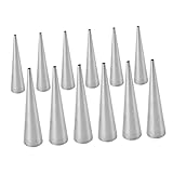 Zerodeko Kegelförmige Gebäckformen – 12 Stück Spiralbrotröhren Antihaftbeschichtet Perfekt Für Croissant-spiralen Backwerkzeuge