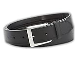 INVIDA Geldgürtel Herren mit Geheimfach, Tresor Gürtel, MADE IN GERMANY, 100% RINDLEDER, Geldversteck Gürtel, Reisegeldgürtel, Leder Gürtel mit Reißverschluss, Schwarz, 4cm Breite, 110cm Bundweite