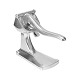 Zitronenpresse manuell | rutschfeste Zitruspresse aus Aluminiumlegierung – robuste Obstpresse für Zitrone, Orange, Tomate und Birne | für Zuhause, Küche, Camping und kommerzielle Nutzung