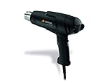 Steinel 68929 Heißluftpistole HL 1821 S schwarz, 1800 W Heißluftfön, 500° C,2-Stufen-Gebläse, Thermosicherung, 2.2 m Kabel
