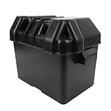 MasYosh Batteriebox, Hochleistungs -ABS -Koffer für 12 -V -Batterien Bis zu 275x185x195 Mm mit Gurten und Hardware für RV Yacht Trailer Automotive