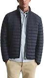 Marc O'Polo Herren Steppjacke mit Stehkragen leicht, Blau (Dark Navy), XS