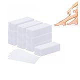 Vliesstreifen für Warmwachs und Zuckerpaste [1000 Stück] hautschonende & reißfeste Enthaarungsstreifen aus Vlies für jede Art von Depilation auf Bein, Brust, Rücken, Intimbereich & Gesicht