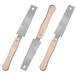 3 Stück Japanische Feinsäge, Handsäge für Holz mit Präzisionsschritt, Feinsäge Holz für Heimwerken, Tischler Werkzeug, Japansäge für Dübelsäge und Zuschnitt