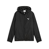 PUMA Unisex Kinder Regular Windbreaker Windjacken, PUMA Black, 128 EU