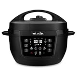 Instant Pot Multikocher XL 7.1L 7-in-1 Smart Cooker - Schnellkochtopf, Schongarer, Reiskocher, Sautierpfanne, Joghurtbereiter, Dampfgarer und Speisewärmer, Schwarz