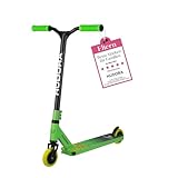 HUDORA Stunt Scooter Kinder - Hochwertiger Stunt Roller für Kinder von 6 - 10 Jahren I Robuster Freestyle Scooter mit 360°-BMX-Lenkung - Kindgerechter Trick Roller für bis zu 100 kg
