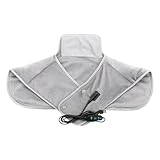 Schulterheizkissen Elektrisches Heizkissen | Plug-In Beheizte Schulterbandage Beheiztes Nackenband - Automatische Abschaltung Beheiztes Nackenwärmer USB-Heizkissen für Schulter-nekro