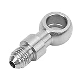 AN4 Augen-Banjo-Adapter, Edelstahl, Bremsbanjo-Armatur, Zubehör, passend für M12-Banjo-Schrauben