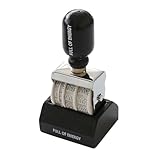 Gummistempel Linien-Dater mit Holzgriff, Bürostempel für Tagebücher, Scrapbooking, Kartenherstellung und Verpackung