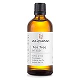 Naissance Teebaumöl (Nr. 109) - 100ml - Naturreines Ätherisches Öl - 100% Naturreines für Naturkosmetik, Aromatherapie, Duftlampe - Duftöl für Aroma Diffuser
