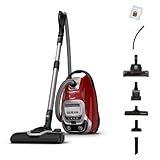 Rowenta Silence Force Effitech RO7474EA Staubsauger mit Beutel, Rot