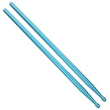 VICASKY 1 Paar Drumsticks für Schlagzeuger Professionelle Langlebige Sticks für Effektives und Auftritte für Anfänger und Musiker Tragbar und Leicht zu Handhaben