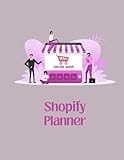 Starting a Shopify Store | Start a Shopify Business | Notebook to Get it All Started: Pink Online Store