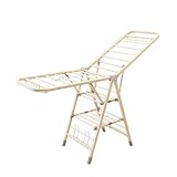 Generisch Wäscheständer, Wäschetrockner, Faltbarer Wäscheständer, Robuster Kohlenstoffstahl, for Den Innen- Und Außenbereich(150cm)