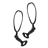 Parliky 2 Stück Verstellbarer Freihändiger Mikrofonhalter für Nacken Ergonomischer Leichter Mikrofonständer für Musiker Moderatoren und Bühnenauftritte für Live-streaming und