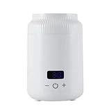 Elitzia Wachswärmer, Wachswärmer zur Haarentfernung, Wachstopf, 200 ml, intelligente Temperaturkontrolle, LED-Display, Haarentfernung, Wachswärmer für Augenbrauen, Achselhöhlen, Körper, Beine, Gesicht