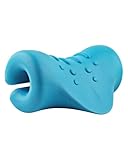 BLABOK Neck Stretcher Halswirbelsäule Traktion Gerät zu lindern Hals und Schulter Müdigkeit und Schmerzen, Nackenstrecker für Relief TMJ Schmerzen Kopfschmerzen Muskel