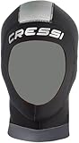 Cressi Hood Man - Neopren 5mm Kopfhaube Herren - Ausgezeichnette Passform, L (5-6-7)