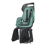 Bobike 8012300015 GO Maxi CFS XR Kinderfahrradsitz Hinten Für Gepäckträger, Für Kinder Von 9 Monaten Bis 6 Jahren, Max 22 kg, Verstellbare Fußstützen, Werkzeuglose Montage, Pfefferminze